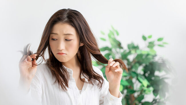 白髪染めの匂いを消す方法　画像