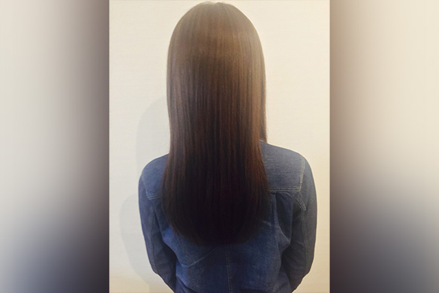 40代に人気のあるヘアカラーの色　③「ダークブラウン」