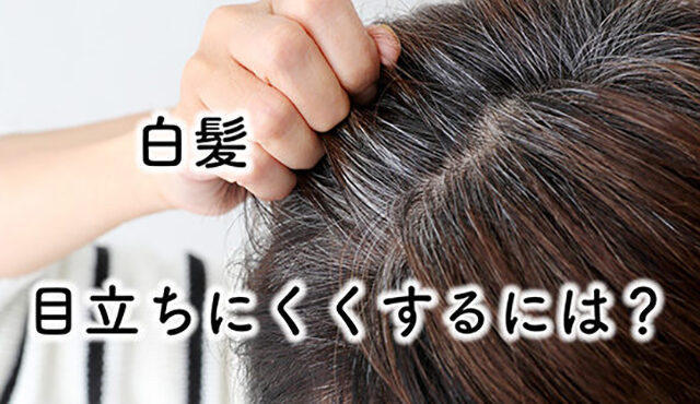 【白髪が目立たないのは何色？】美容師が年代別におすすめのカラーや染め方を紹介します