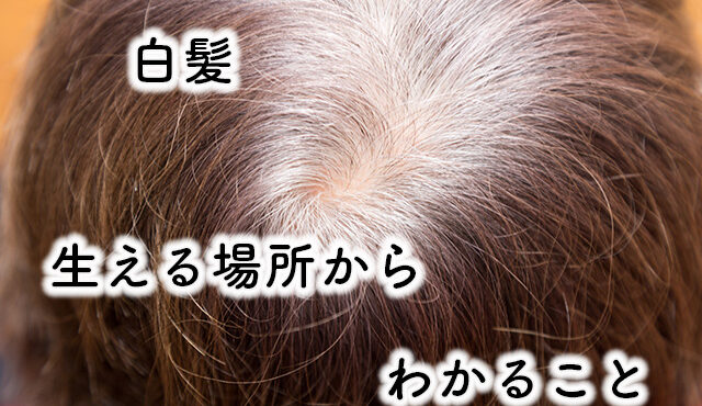 白髪　場所　意味