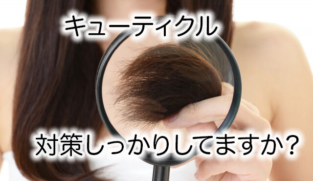キューティクルの基本から補修方法まで!美容師が解説する髪のダメージとパサつき対策